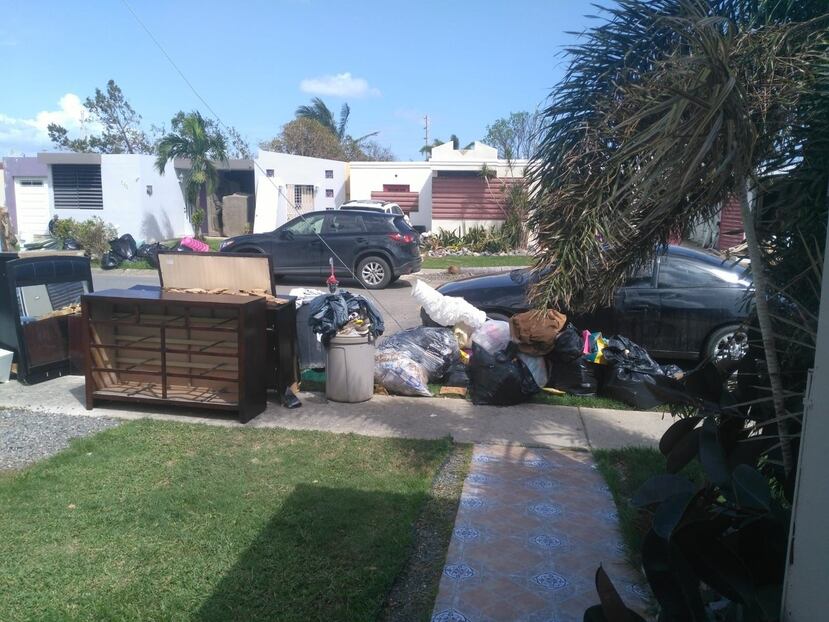 Daños en los enseres del hogar de Limary Villafañe Jorge tras las inundaciones que afectaron su hogar. (Suministrada)