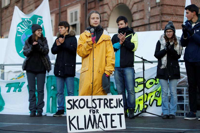 Greta Thunberg, activista por el cambio climático. (AP)