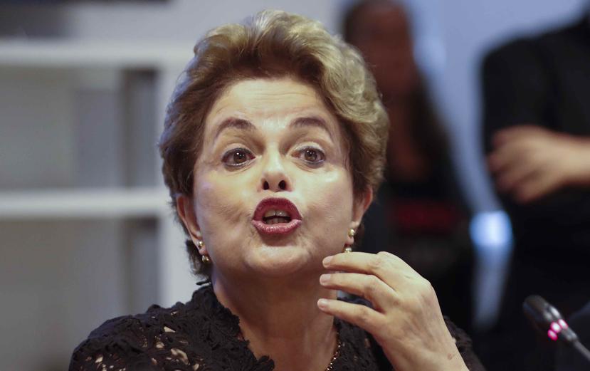 Dilma Rousseff afirmó que el objetivo de la serie de Netflix es perjudicar electoralmente al Partido de los Trabajadores (EFE).