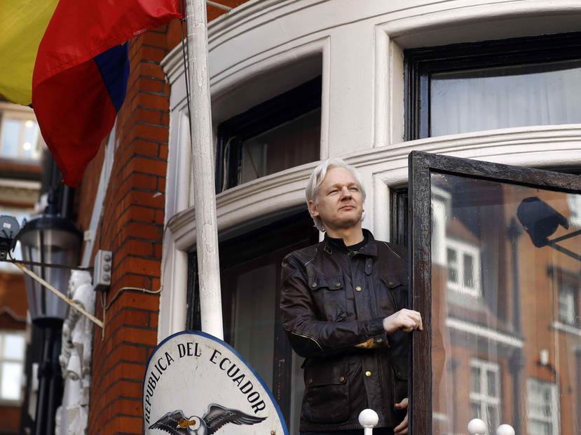 Julian Assange. (AP)