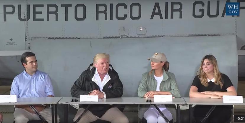 Trump is the first president to ever make a visit to Puerto Rico in the midst of an emergency. (Submitted)