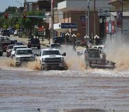 Han caído más de ocho pulgadas de lluvia en partes de Oklahoma desde el domingo. (GFR Media)