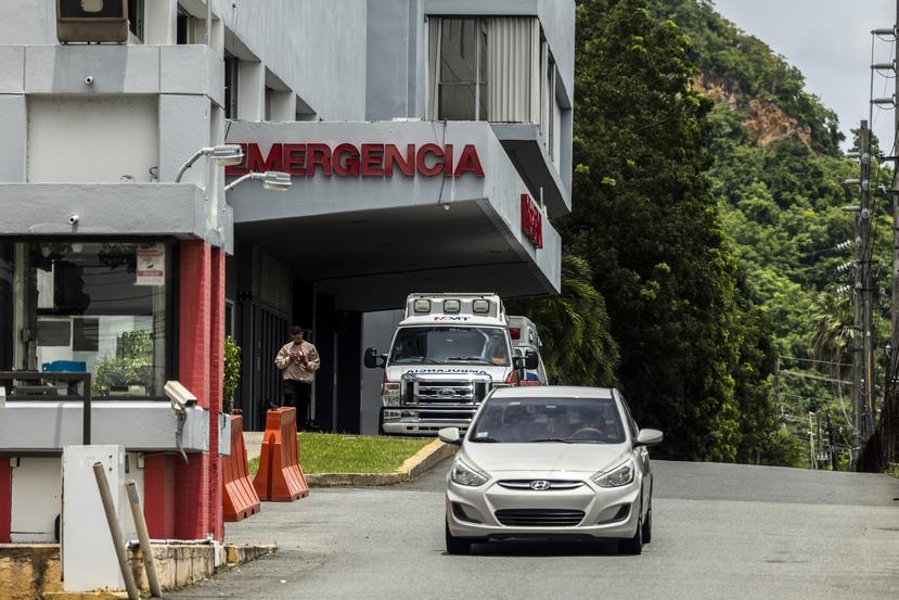 En la foto, el acceso vehicular al área de Emergencias del Hospital HIMA San Pablo en Bayamón.