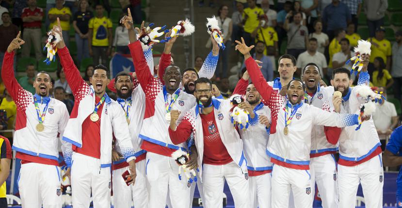Puerto Rico conquistó la medalla de oro en el baloncesto masculino en los pasados Juegos Centroamericanos y del Caribe celebrados en Barranquilla en el 2018.