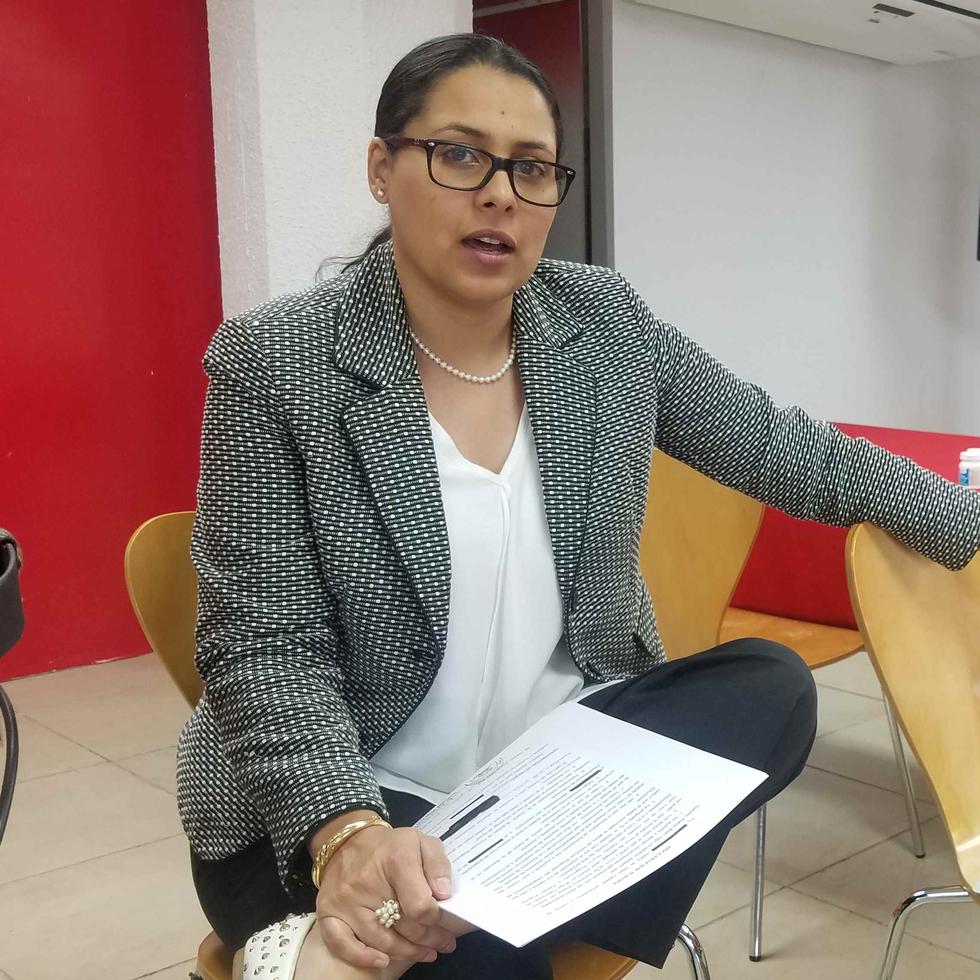 Nina Dimarie Valedón Santiago, subsecretaria del PPD.