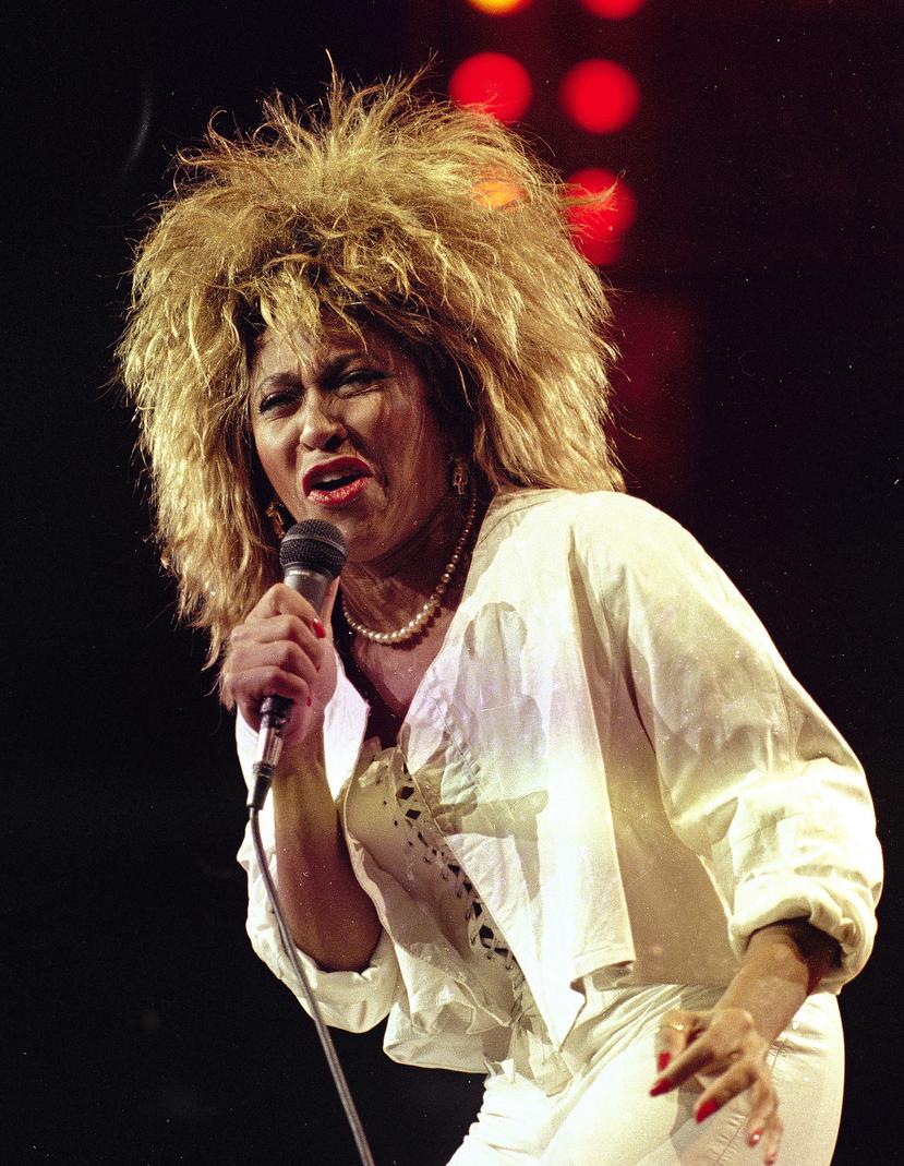 Tina Turner durante una presentación en Nuev York. (AP Photo/Ray Stubblebine, File)