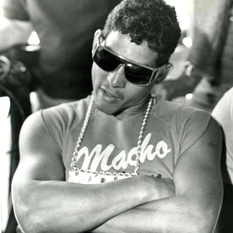 Macho Camacho, en una imagen de archivo con sus características gafas y su cadena de oro.