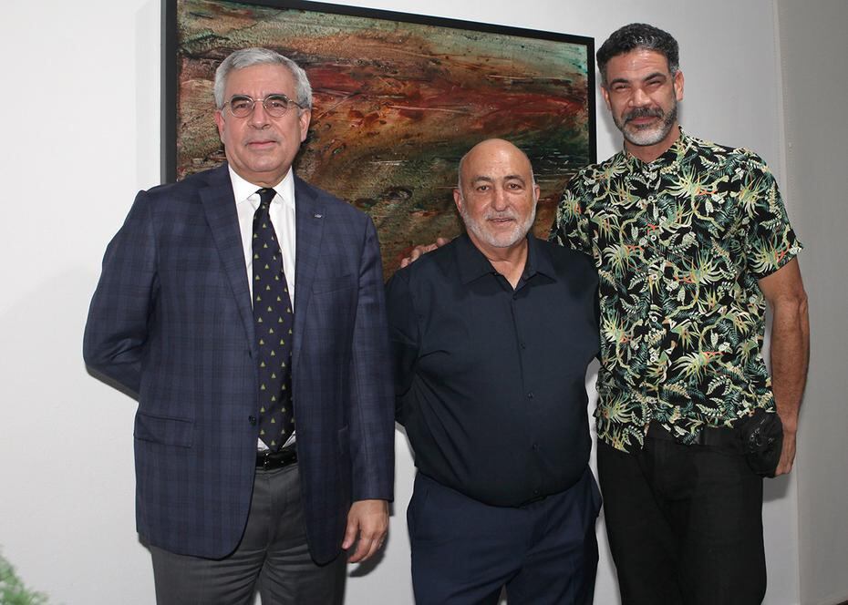 Arturo García, Jaime Suárez y  William Bass