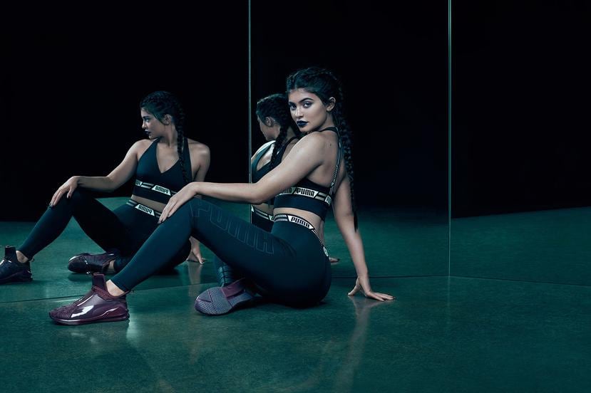 En varias ocasiones Kylie Jenner ha colaborado en campañas de la marca Puma. (Foto: WGSN)