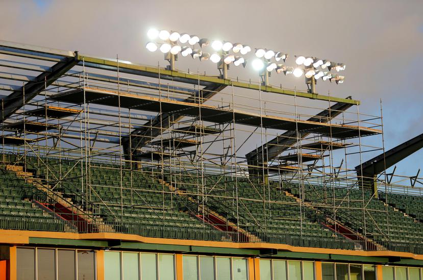 Los trabajos de remodelación aún no han terminado en el estadio Roberto Clemente de Carolina, pero esto no ha sido impedimento para la celebración de partidos locales de los Gigantes esta campaña.