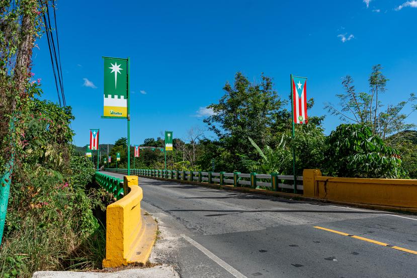 Bridge crossing from Villalba to Juana Díaz. There have been disputes between the two municipalities regarding who does it belong to.