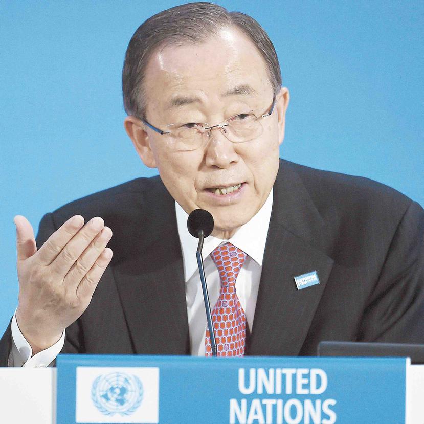 El secretario general de la organización, Ban Ki-moon. (Archivo/EFE)