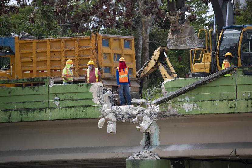 El tránsito hacia San Juan se interrumpirá en el expreso por la demolición del puente que está frente a la antigua cárcel Oso Blanco en Río Piedras. (Suministrada)