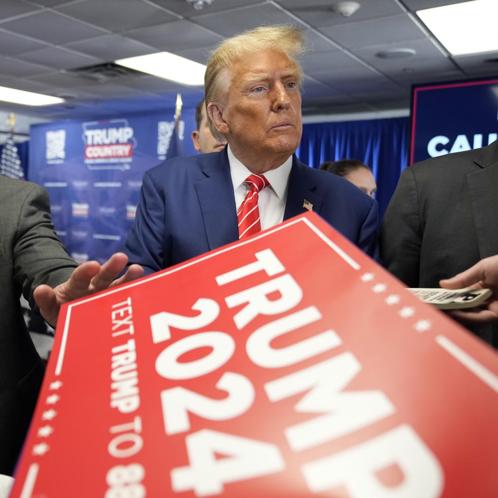 Donald Trump había ganado en enero los caucus de Iowa y las primarias de Nuevo Hampshire.