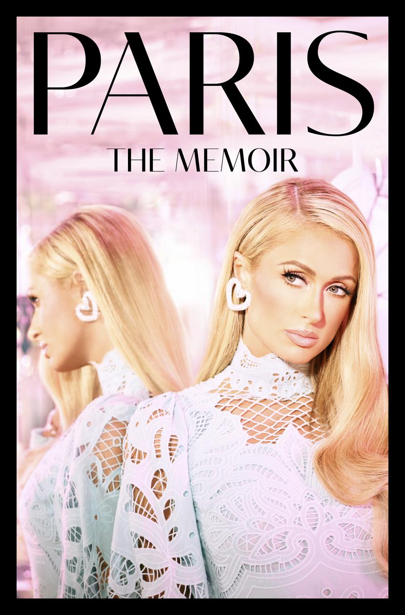 Portada de "Paris: The Memoir" de Paris Hilton, en el que Hilton dijo que muchas de las cosas que están publicadas fueron muy difíciles de escribir, muchos recuerdos en los que trató de no pensar durante tantos años.