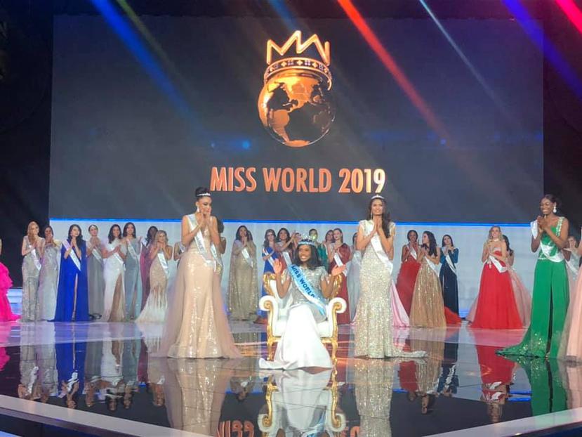 La joven de 23 años compitió contra 111 concursantes de todas partes del mundo. (Facebook Miss World)