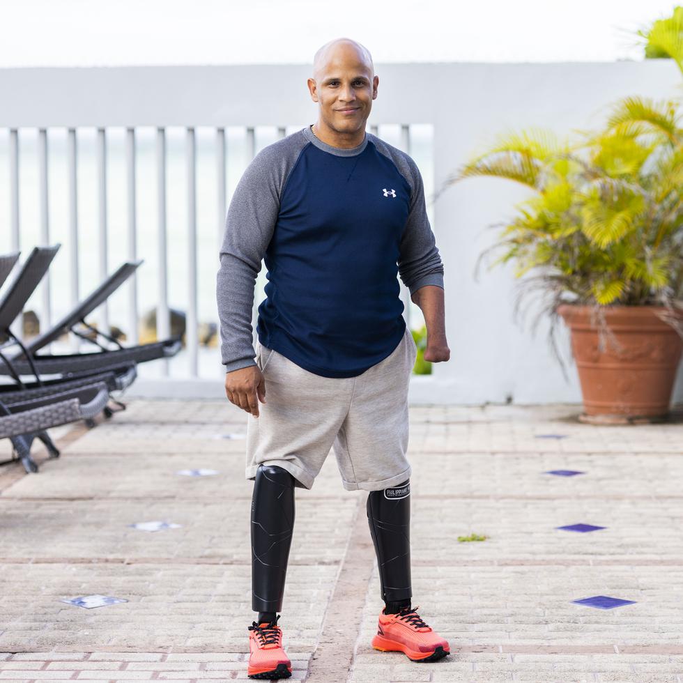 Con unas nuevas prótesis, Carlos Evans Toro participará este domingo en el Puerto Rico 10K sobre el puente Teodoro Moscoso.