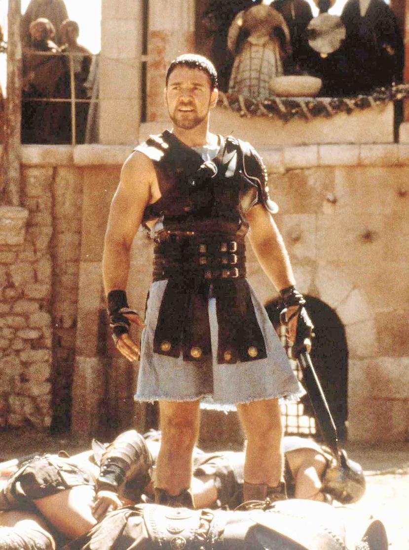 'Gladiator'  deparó el Óscar a Russell Crowe como mejor actor. (AP)