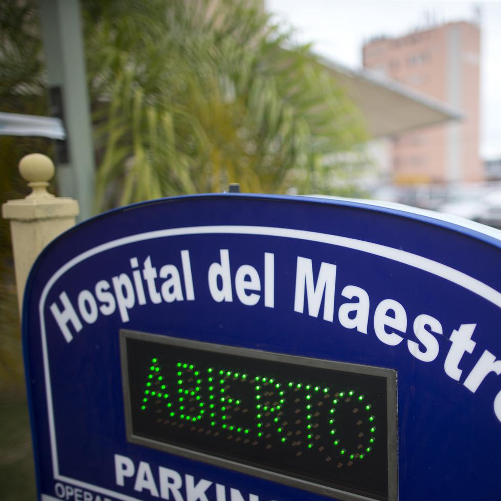 El Hospital del Maestro, localizado en Hato Rey, abrió sus puertas en 1959.