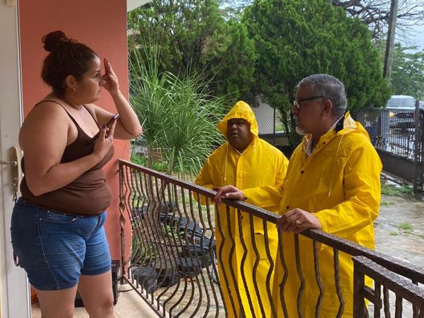 El alcalde Carlos "Tito" Ramírez exhortó a los residentes del municipio a tomar precaución ante la llegada de Fiona.