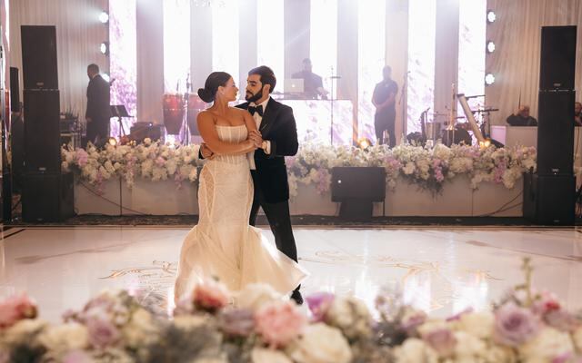 Álbum de boda: Lauren Michelle Buteau y Miguel Antonio Robledo disfrutan de un baile para dos