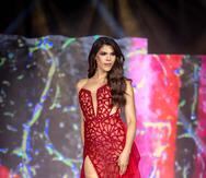 Daniela Arroyo cuando representó a Cabo Rojo en Miss Universe Puerto Rico.