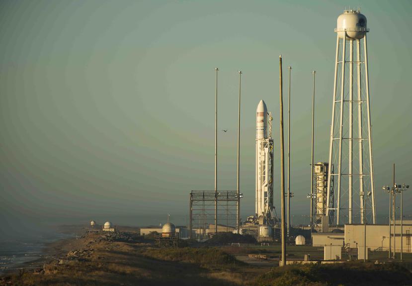 Este será el primer lanzamiento del cohete no tripulado Antares desde el que explotó poco después de despegar en octubre de 2014 en una estación de suministro operado por la NASA. (NASA)