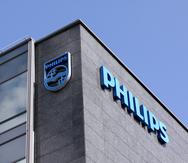 Logo de la compañía Philips.