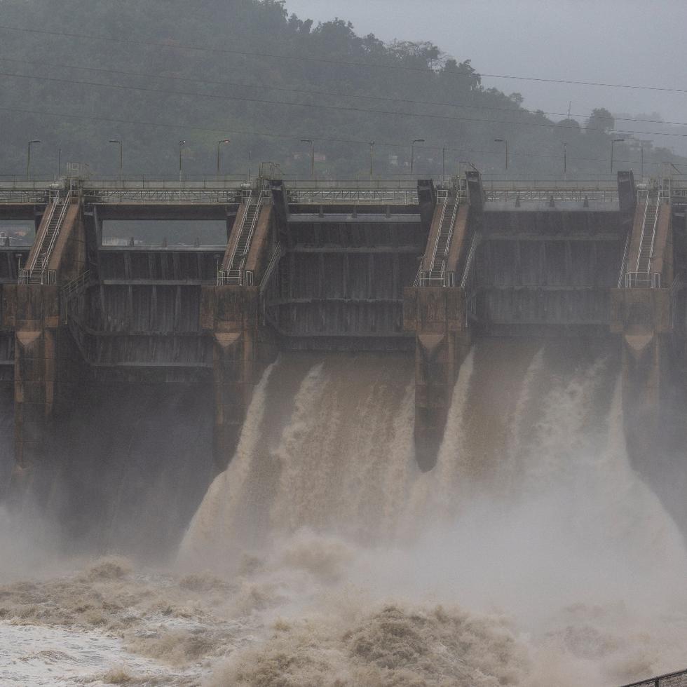 La AAA abre dos compuertas de la represa de Carraízo ante la alta cantidad de lluvia depositada por onda tropical