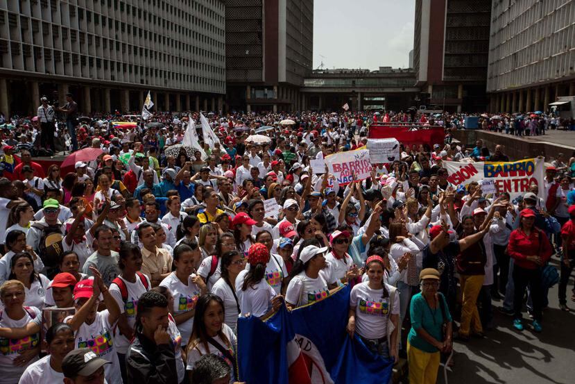 Las manifestaciones en Venezuela comenzaron el 1 de abril. (EFE)
