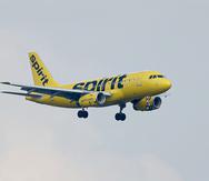 Spirit opera rutas desde el Aeropuerto Internacional Luis Muñoz Marín, en Isla Verde, hacia Fort Lauderdale, Orlando, Philadelphia y Newark, entre otros destinos.