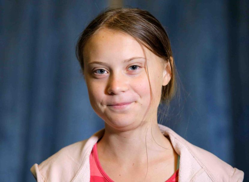 La activista del clima Greta Thunberg. (AP)