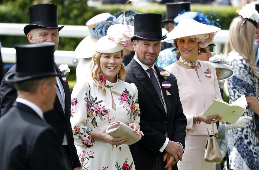 Peter Phillips se casó con la consultora administrativa canadiense Autumn Kelly en el castillo de Windsor en 2008. (AP)