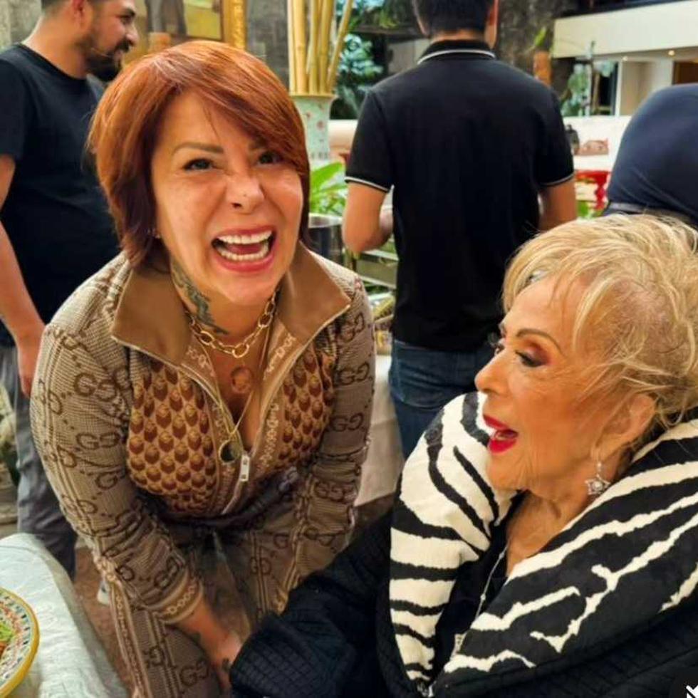 Alejandra Guzmán y su madre, la actriz Silvia Pinal.