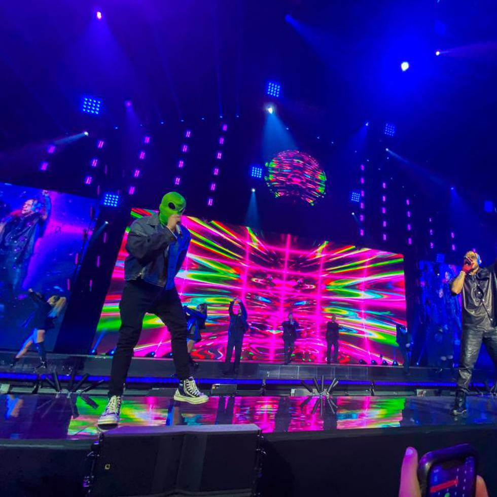 Bad Bunny dijo presente en el concierto "Timelezz Tour" para celebrar junto a Jhay Cortez un año del éxito "Dakiti", cuyo vídeo musical ya sobrepasa los 200 millones de views en YouTube.