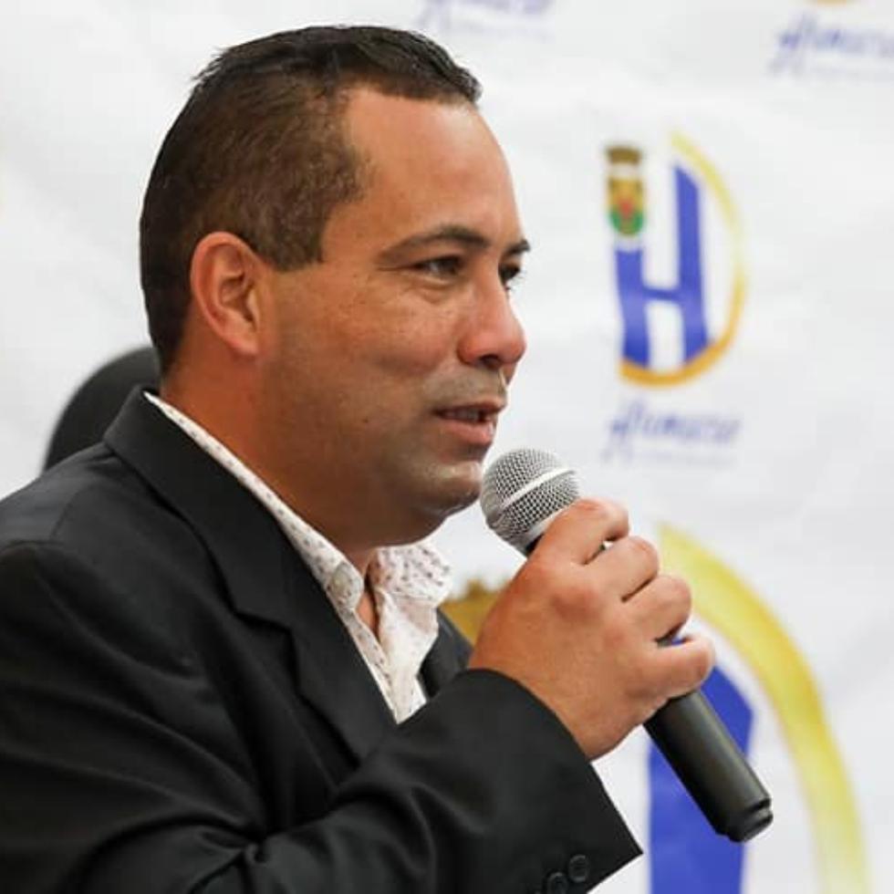 El alcalde de Humacao, Reinaldo Vargas.