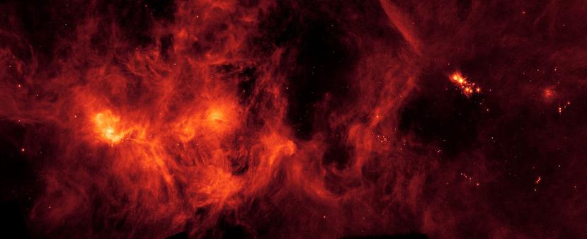 Imagen obtenida por el Telescopio Espacial Spitzar de la NASA. (NASA)