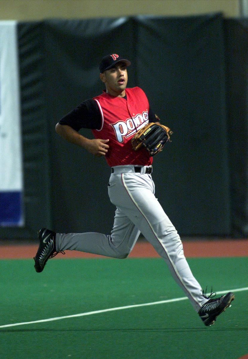 Juan Lebrón, aquí con el uniforme de Ponce en el béisbol invernal, fue reclamado en el turno 19 en el sorteo de 1995 por los Royals de Kansas City. (GFR Media)