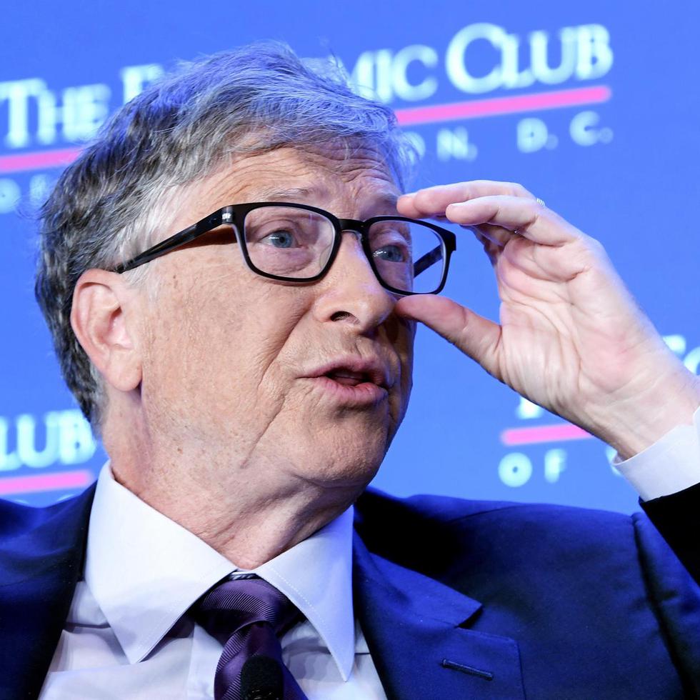 Bill Gates participó de la cumbre G20 de Salud.