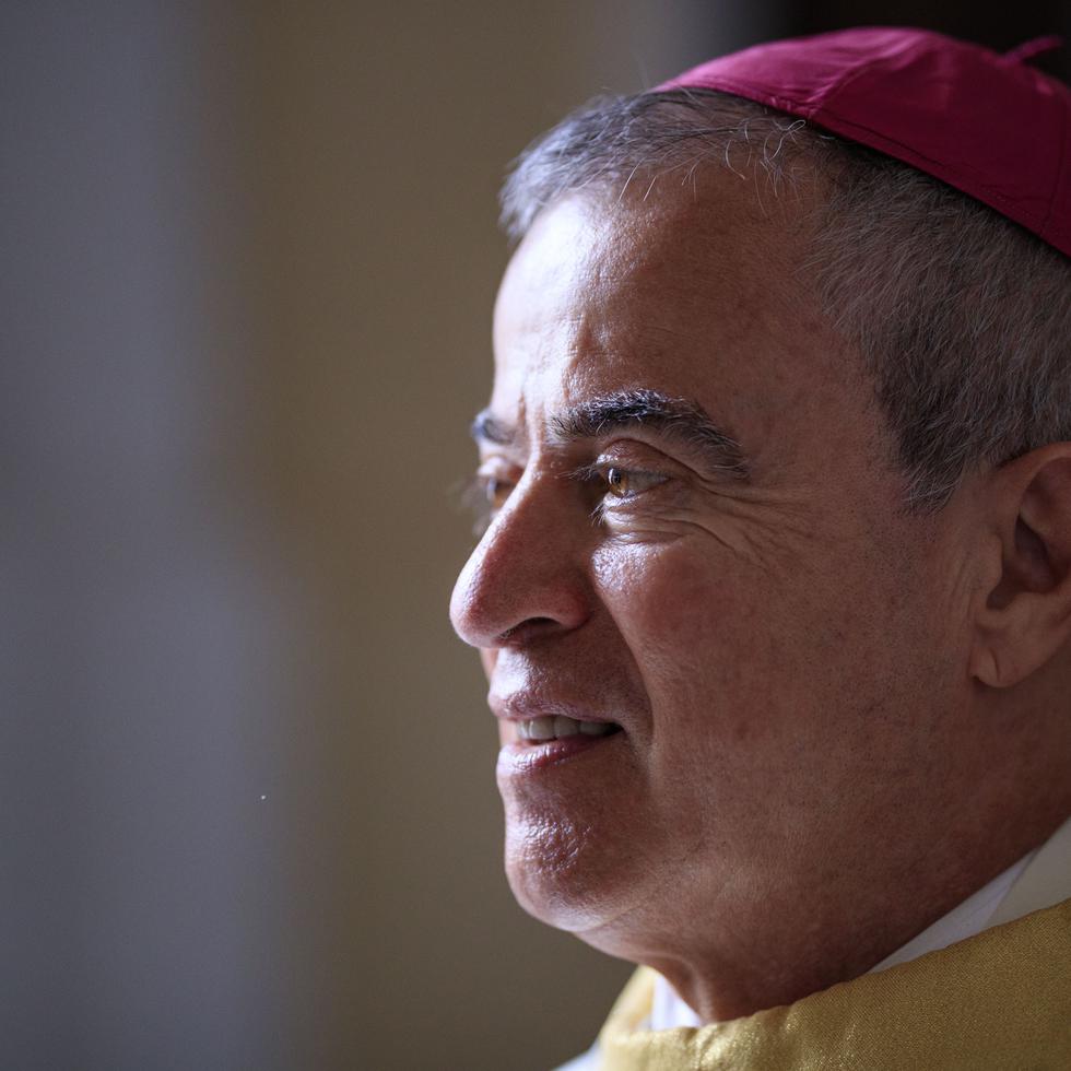 El arzobispo de San Juan, Roberto González Nieves.