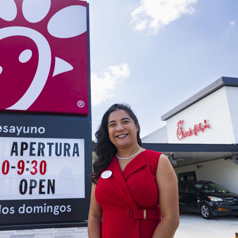 Xiomara González cuenta cómo se convirtió en la dueña del segundo Chick-fil-A de Puerto Rico en Bayamón