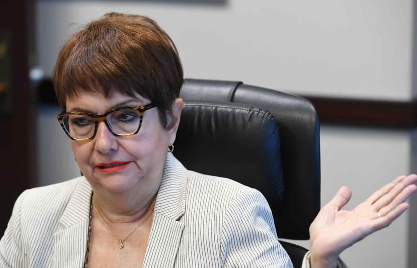 La jefa de la fiscalía federal, Rosa Emilia Rodríguez. (GFR Media)