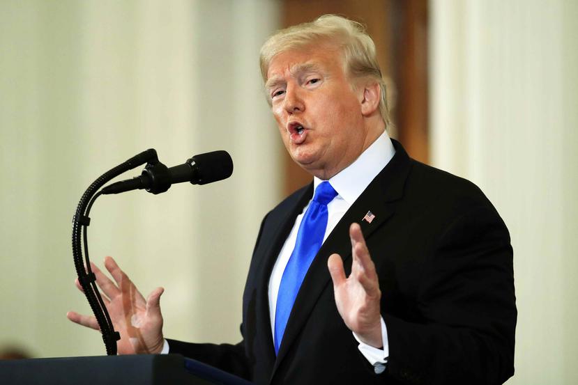 Donald Trump indicó que se retiró del pacto porque que los acuerdos comerciales multilaterales les cuestan a los estadounidenses sus empleos. (AP / Manuel Balce Ceneta)
