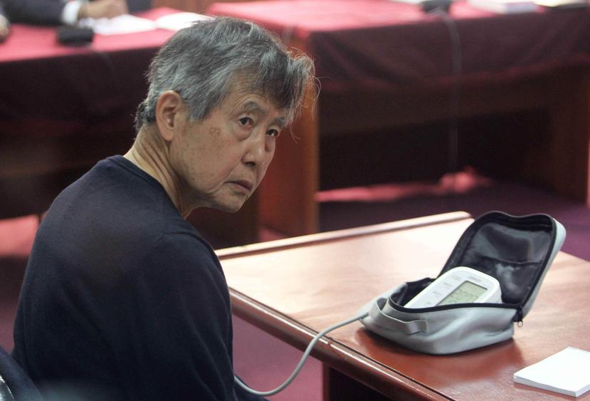 Alberto Fujimori está sentenciado a 25 años de prisión por delitos de lesa humanidad. (EFE)