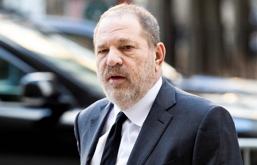 El productor de cine estadounidense Harvey Weinstein llega a la Corte Penal de Manhattan, el 25 de enero de 2019 en Nueva York. (EFE)
