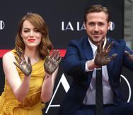 La película "La La Land" estuvo protagonizada por Ryan Gosling  y Emma Stone.