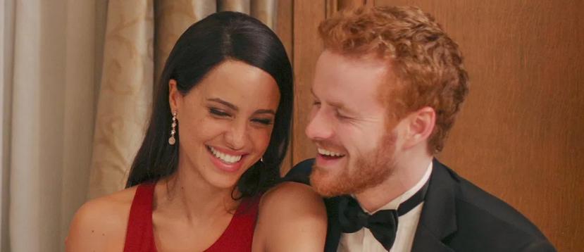 Murray Fraser y Parisa Fitz-Henley es la pareja de actores que interpreta al futuro matrimonio en "Harry & Meghan: A Royal Romance". (Foto: Lifetime)