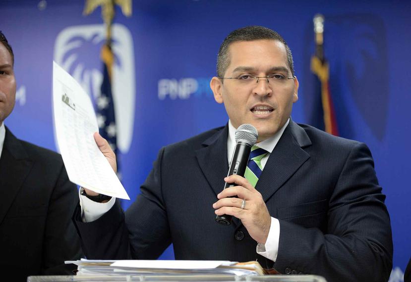 En la foto, el representante del Partido Nuevo Progresista (PNP) José Enrique Meléndez. (GFR Media)