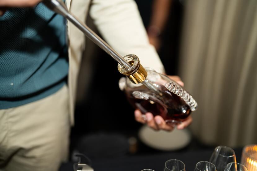 La botella de Louis XIII está hecha de cristal de Baccarat.