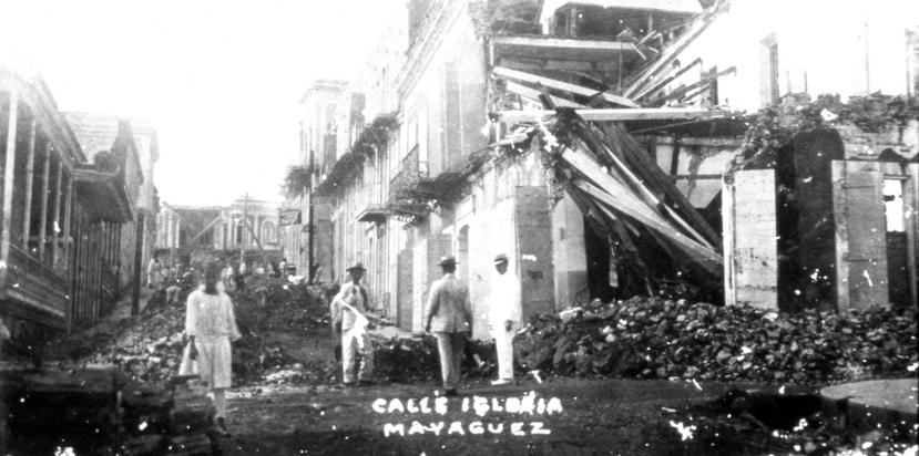 El 11 de octubre de 1918 se registró un terremoto con una magnitud de 7.3 que causó grandes daños en todo Puerto Rico y desató un tsunami, eventos que causaron 116 muertes. (Suministrada / RSPR)